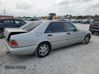1999 Mercedes-Benz S with VIN WDBGA57G4XA413618, listed as a Copart auction lot 50457675 with 125,503 mi miles and Clean Title. Bid and sale history available at DreamBid. Image 3.