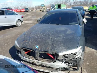 2019 BMW 5 Series 540i xDrive with VIN WBAJE7C54KWD55100, listed as a IAAI auction lot 41476251 with 74,733 mi miles and . Bid and sale history available at carsss.com. Image 12.