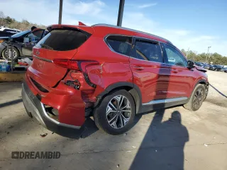 2019 Hyundai Santa Fe Ultimate with VIN 5NMS53AA8KH060016, listed as a Copart auction lot 46326355 with 91,439 mi miles and Clean Title. Bid and sale history available at carsss.com. Image 3.