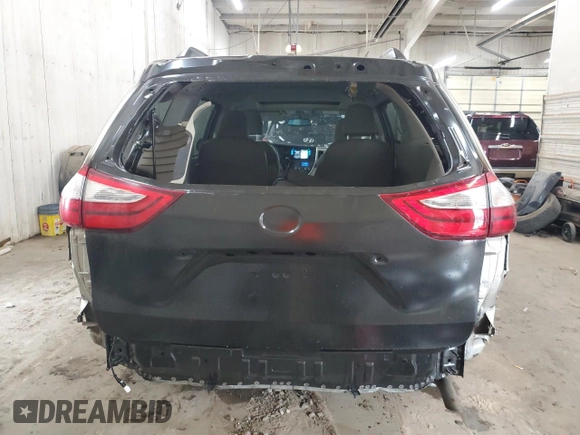 2017 Toyota Sienna with VIN 5TDDZ3DC4HS174210, listed as a Copart auction lot 54411355 with 125,346 mi miles and Salvage Title. Bid and sale history available at DreamBid. Image 6.