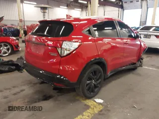 2022 Honda HR-V Sport with VIN 3CZRU6H13NM741124, listed as a IAAI auction lot 41025384 with 39,854 mi miles. Bid and sale history available at carsss.com. Image 4.