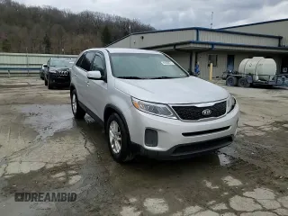 2015 Kia Sorento LX with VIN 5XYKT3A6XFG601732, listed as a Copart auction lot 49853875 with 108,466 mi miles and Salvage Title. Bid and sale history available at DreamBid. Image 14.