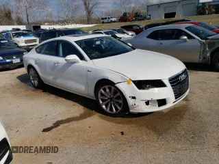 2015 Audi A7 3.0 Premium Plus with VIN WAUWGAFC7FN013771, listed as a Copart auction lot 45912773 with 120,225 mi miles. Bid and sale history available at carsss.com. Image 4.