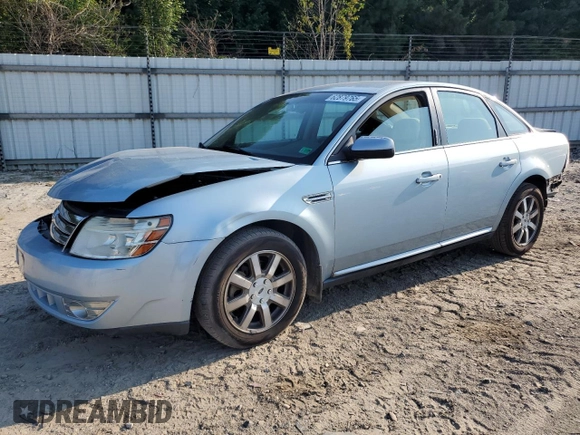 2008 Ford Taurus SEL with VIN 1FAHP24W68G187312, listed as a Copart auction lot 62879765 with 154,706 mi miles and Salvage title. Bid and sale history available at DreamBid. Image 1.