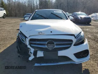 2018 Mercedes-Benz C 300 with VIN 55SWF4KB6JU237317, listed as a Copart auction lot 49681195 with 109,808 mi miles and Salvage Title. Bid and sale history available at DreamBid. Image 5.