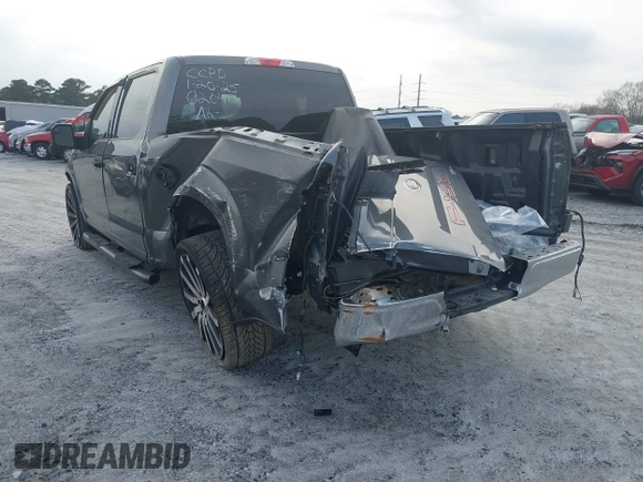 2018 Ford F-150 XL with VIN 1FTEW1CG0JFC30204, listed as a IAAI auction lot 41439886 with 110,160 mi miles. Bid and sale history available at carsss.com. Image 3.