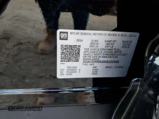 2024 Chevrolet Equinox EV RS z VIN 3GN7DPRR2RS222582, wystawiony jako Copart lot #79703914 z przebiegiem 1129 mil mil oraz Szkody całkowita. Historia ofert i sprzedaży dostępna na DreamBid. Obrazek 14.