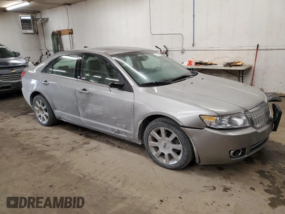 2008 Lincoln MKZ with VIN 3LNHM28TX8R655159, listed as a Copart auction lot 41790555 with 184,714 mi miles and Salvage Title. Bid and sale history available at DreamBid. Image 4.
