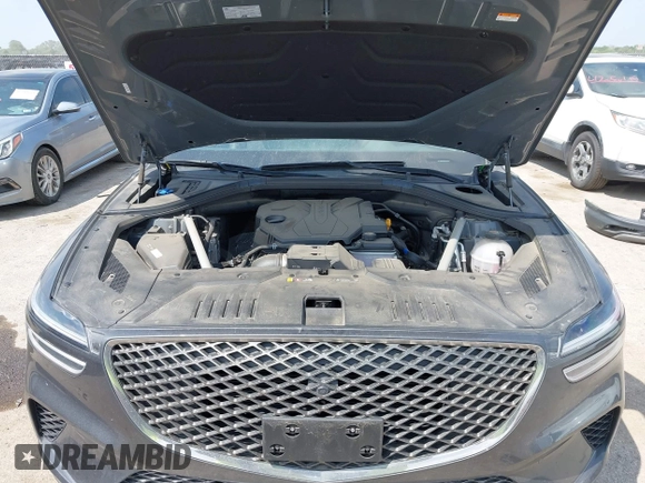 2023 Genesis GV70 2.5T with VIN KMUMADTB9PU084936, listed as a IAAI auction lot 42040232 with 28,201 mi miles and . Bid and sale history available at DreamBid. Image 10.