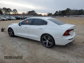 2022 Volvo S60 Plus Dark Theme with VIN 7JRL12TL8NG172207, listed as a Copart auction lot 89245285 with 59,228 mi miles and Salvage Title. Bid and sale history available at carsss.com. Image 2.