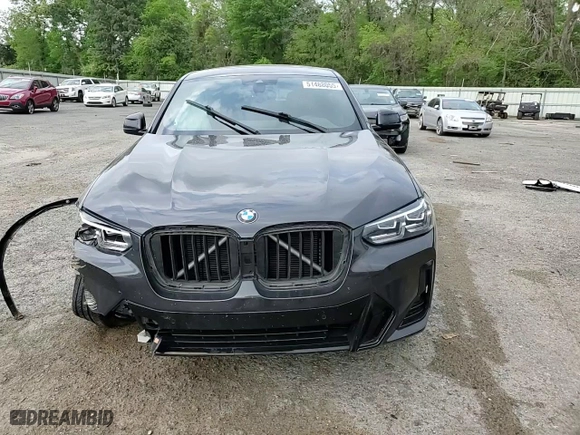 2022 BMW X4 xDrive30i with VIN 5UX33DT02N9J01520, listed as a Copart auction lot 51488055 with 0 mi miles and Salvage Title. Bid and sale history available at carsss.com. Image 12.