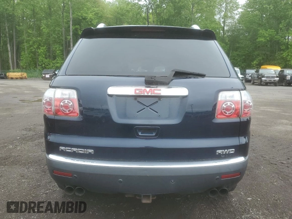2008 GMC Acadia SLT1 z VIN 1GKEV237X8J260248, wystawiony jako Copart lot #57280325 z przebiegiem 159 361 mil mil oraz Czysty tytuł • Clean title. Historia ofert i sprzedaży dostępna na DreamBid. Obrazek 6.