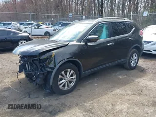 2016 Nissan Rogue SV with VIN KNMAT2MV0GP644922, listed as a IAAI auction lot 41881055 with 118,703 mi miles. Bid and sale history available at carsss.com. Image 2.