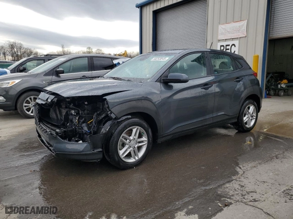 2021 Hyundai Kona SE with VIN KM8K1CAA4MU685385, listed as a Copart auction lot 50253045 with 48,327 mi miles and Salvage Title. Bid and sale history available at carsss.com. Image 1.