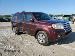 2011 Honda Pilot EX-L with VIN 5FNYF4H53BB024208, listed as a Copart auction lot 51215955 with 212,220 mi miles and Salvage Title. Bid and sale history available at DreamBid. Image 4.
