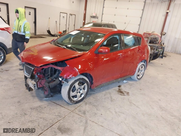 2009 Pontiac Vibe w/1SA with VIN 5Y2SP67859Z473310, listed as a IAAI auction lot 41668632 with 1 mi miles. Bid and sale history available at carsss.com. Image 2.