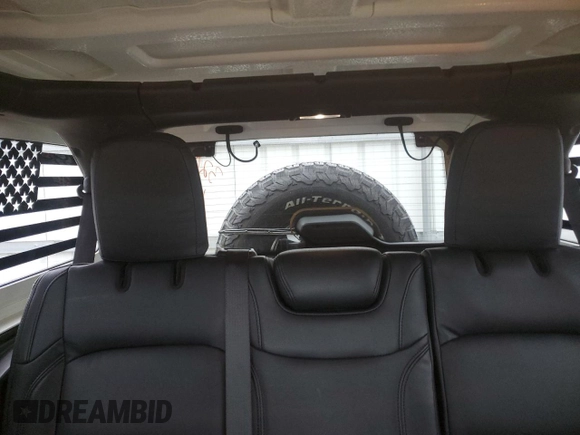 2021 Jeep Wrangler Unlimited Willys with VIN 1C4HJXDG2MW563201, listed as a Copart auction lot 50156305 with 33,372 mi miles and Salvage title. Bid and sale history available at DreamBid. Image 10.