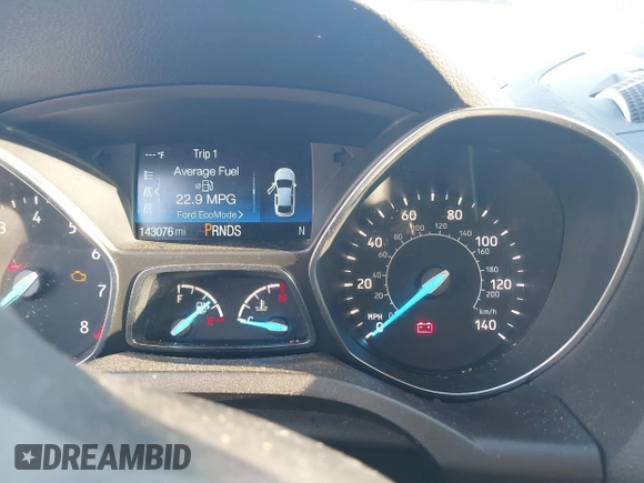 2018 Ford Escape SEL with VIN 1FMCU9HD0JUC25036, listed as a IAAI auction lot 40518589 with 143,076 mi miles. Bid and sale history available at carsss.com. Image 15.