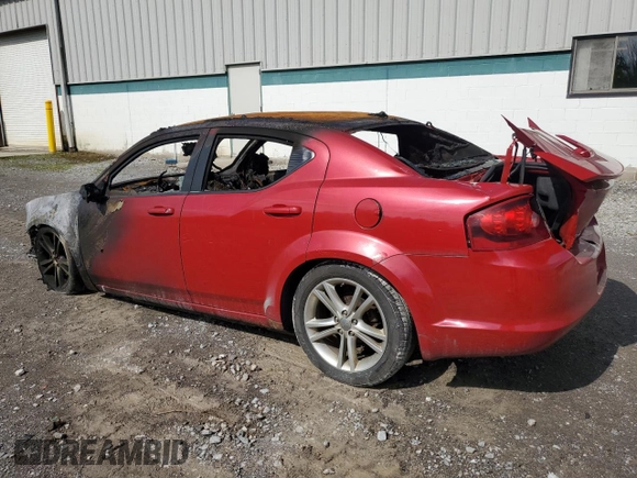 2014 Dodge Avenger SE with VIN 1C3CDZAB9EN174945, listed as a Copart auction lot 60273645 with Not provided miles and Salvage title. Bid and sale history available at DreamBid. Image 2.