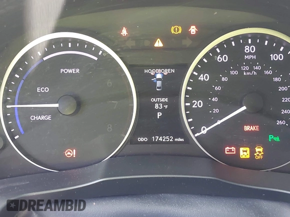 2013 Lexus ES 300h z VIN JTHBW1GGXD2010589, wystawiony jako IAAI lot #42149715 z przebiegiem 174 252 mil mil oraz . Historia ofert i sprzedaży dostępna na DreamBid. Obrazek 16.