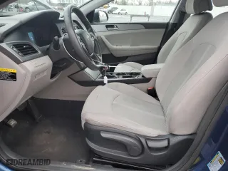 2017 Hyundai Sonata 2.4L with VIN 5NPE24AF6HH456173, listed as a Copart auction lot 45333625 with 130,158 mi miles and Salvage Title. Bid and sale history available at carsss.com. Image 7.