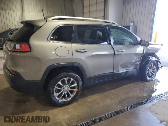 2019 Jeep Cherokee Latitude Plus with VIN 1C4PJMLX3KD343747, listed as a Copart auction lot 48354495 with 93,859 mi miles and Salvage Title. Bid and sale history available at DreamBid. Image 3.