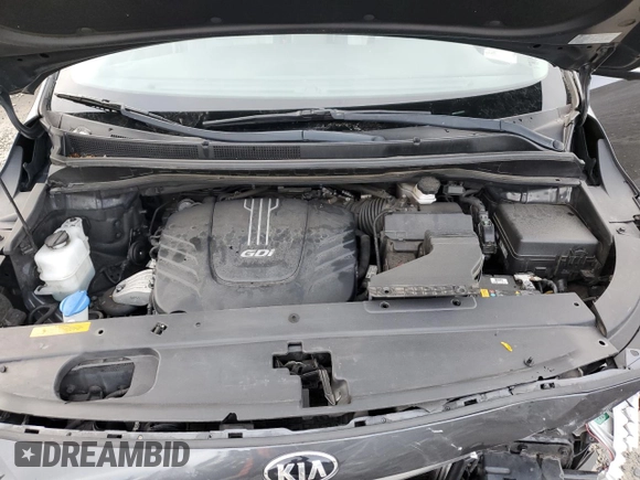 2018 Kia Sedona EX with VIN KNDMC5C13J6390021, listed as a Copart auction lot 43594355 with 101,305 mi miles and Salvage Title. Bid and sale history available at carsss.com. Image 14.