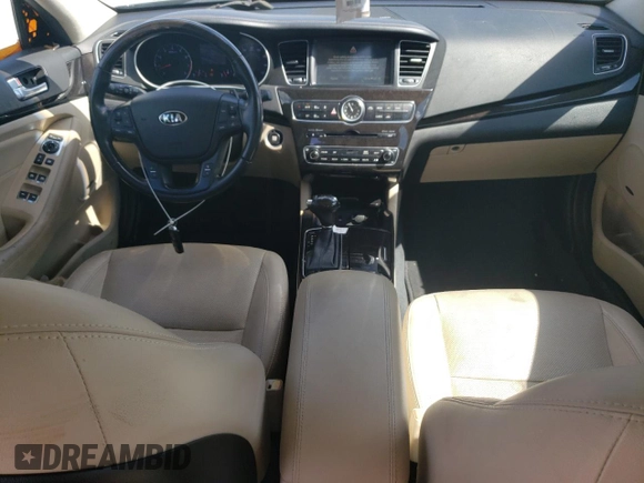 2014 Kia Cadenza Premium with VIN KNALN4D79E5141525, listed as a Copart auction lot 73497804 with 41,645 mi miles and Salvage Title. Bid and sale history available at carsss.com. Image 8.