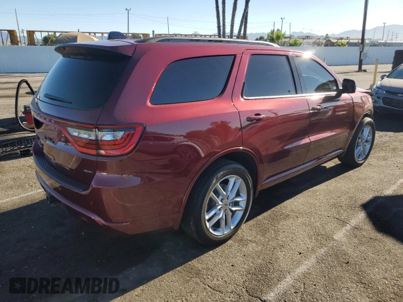 2023 Dodge Durango GT Premium with VIN 1C4RDHDG3PC551923, listed as a Copart auction lot 68006334 with 18,693 mi miles and Salvage title. Bid and sale history available at DreamBid. Image 3.