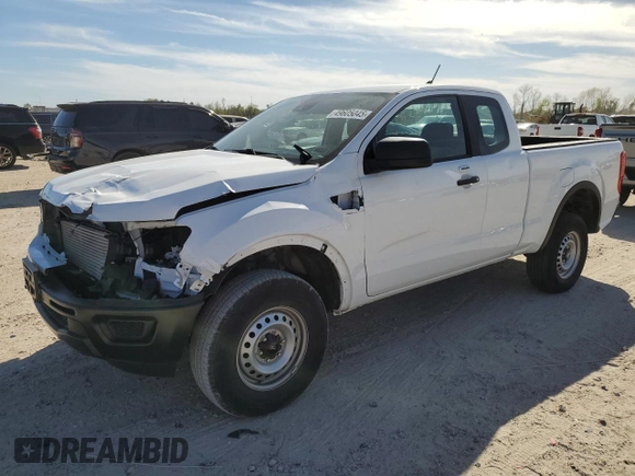 2023 Ford Ranger XL with VIN 1FTER1EH6PLE05482, listed as a Copart auction lot 49605045 with 24,422 mi miles and Salvage title. Bid and sale history available at DreamBid. Image 1.