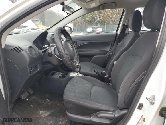 2018 Mitsubishi Mirage G4 ES with VIN ML32F3FJ9JHF05018, listed as a Copart auction lot 45920315 with 106839 miles and Salvage Title. Bid and sale history available at carsss.com. Image 7.