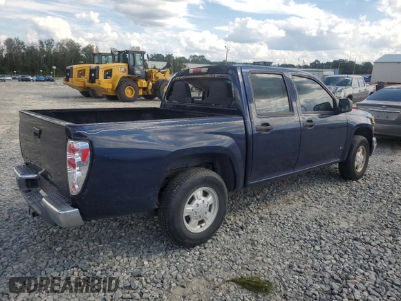 2007 GMC Canyon SLE1 with VIN 1GTCS139978239016, listed as a Copart auction lot 74303524 with 136,579 mi miles and Salvage Title. Bid and sale history available at carsss.com. Image 3.