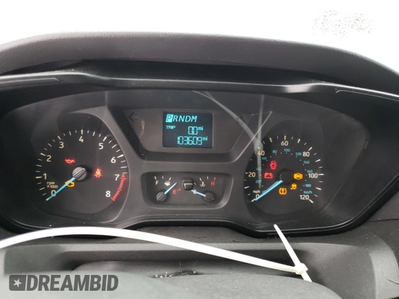 2015 Ford Transit Cargo with VIN 1FTNE1YM1FKB33321, listed as a Copart auction lot 44253035 with 103,609 mi miles and Salvage Title. Bid and sale history available at DreamBid. Image 9.