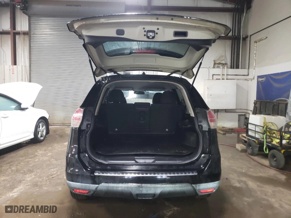 2015 Nissan Rogue SV with VIN KNMAT2MT0FP529167, listed as a Copart auction lot 46907535 with 222,317 mi miles and Salvage Title. Bid and sale history available at carsss.com. Image 6.
