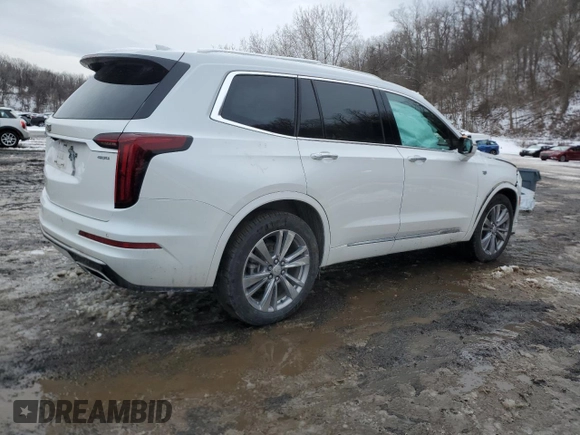 2024 Cadillac XT6 AWD Premium Luxury с VIN 1GYKPDRS7RZ701332, выставлен на аукционе Copart как лот 44737765 с пробегом 16 347 миль миль и Списание • Salvage title. История ставок и продаж доступна на DreamBid. Изображение 3.