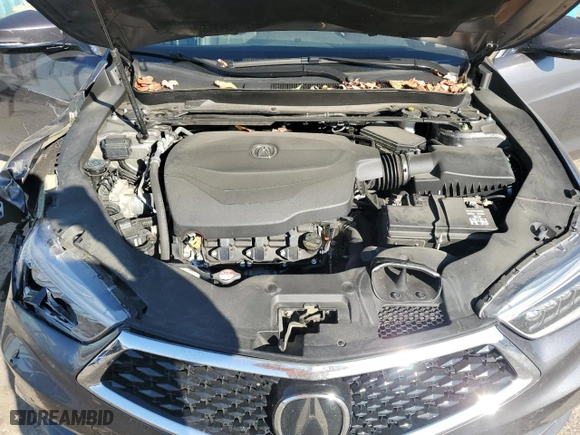 2019 Acura TLX w/Advance Pkg with VIN 19UUB3F84KA001323, listed as a Copart auction lot 76059804 with 32,407 mi miles and Salvage Title. Bid and sale history available at carsss.com. Image 11.