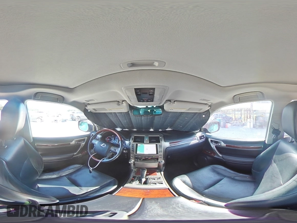 2012 Lexus GX 460 Premium with VIN JTJJM7FX4C5038096, listed as a Copart auction lot 50147065 with 128,954 mi miles and Salvage title. Bid and sale history available at DreamBid. Image 16.