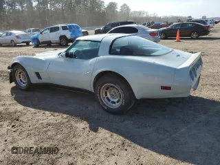 1981 Chevrolet Corvette with VIN 1G1AY8765B5108344, listed as a Copart auction lot 44247515 with 94,066 mi miles and Clean Title. Bid and sale history available at carsss.com. Image 2.