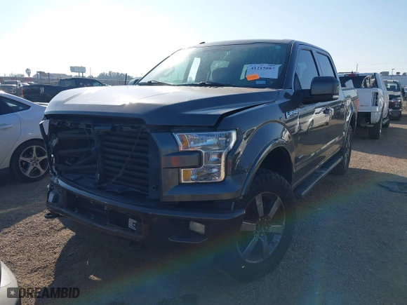 2017 Ford F-150 XL with VIN 1FTEW1EG3HKC33404, listed as a IAAI auction lot 41215087 with 124,899 mi miles. Bid and sale history available at carsss.com. Image 18.