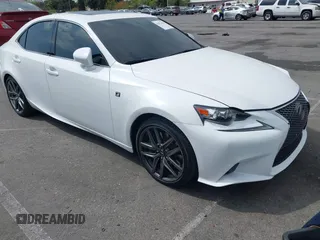 2016 Lexus IS with VIN JTHBE1D22G5026784, listed as a IAAI auction lot 42073105 with 79,290 mi miles. Bid and sale history available at carsss.com. Image 1.