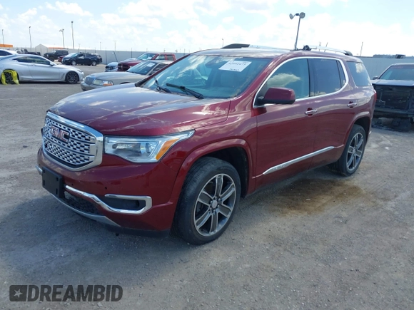 2017 GMC Acadia Denali with VIN 1GKKNPLS3HZ199573, listed as a IAAI auction lot 42092475 with 117,424 mi miles. Bid and sale history available at carsss.com. Image 19.