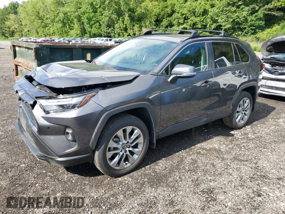 2024 Toyota RAV4 XLE Premium with VIN 2T3C1RFV1RC284430, listed as a Copart auction lot 65069965 with 4,688 mi miles and Salvage title. Bid and sale history available at DreamBid. Image 1.