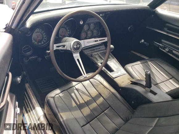 1968 Chevrolet Corvette with VIN 194378S428210, listed as a Copart auction lot 62001465 with 31,987 mi miles and Clean title. Bid and sale history available at DreamBid. Image 8.