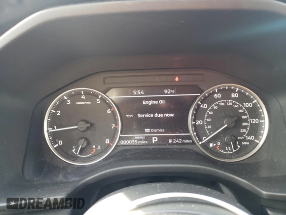 2022 Mitsubishi Outlander SE with VIN JA4J3UA84NZ032776, listed as a Copart auction lot 60277295 with 80,035 mi miles and Salvage title. Bid and sale history available at DreamBid. Image 9.