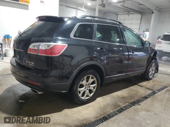 2011 Mazda CX-9 Touring with VIN JM3TB3CV7B0302668, listed as a Copart auction lot 87583745 with 138,619 mi miles and Salvage Title. Bid and sale history available at carsss.com. Image 3.