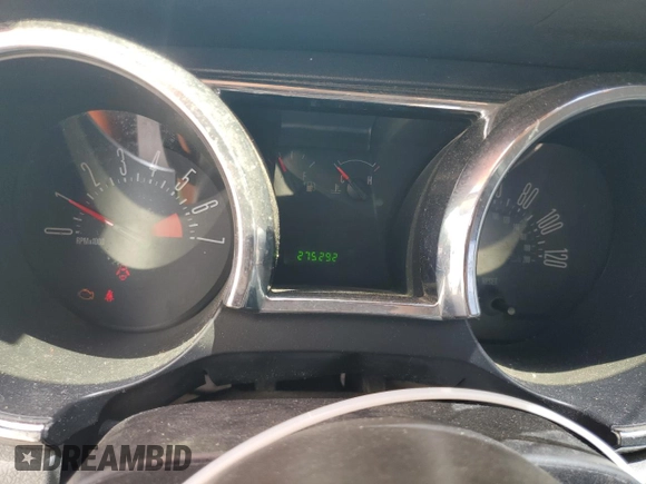 2007 Ford Mustang Deluxe с VIN 1ZVFT80N475341178, выставлен на аукционе Copart как лот 56350015 с пробегом 275 292 миль миль и Списание • Salvage title. История ставок и продаж доступна на DreamBid. Изображение 9.