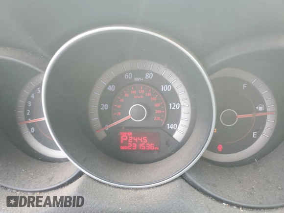 2011 Kia Forte EX with VIN KNAFU4A23B5423017, listed as a Copart auction lot 70587864 with 231,536 mi miles and Salvage Title. Bid and sale history available at carsss.com. Image 9.
