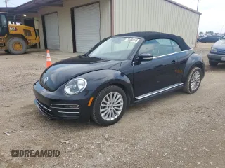 2019 Volkswagen Beetle S with VIN 3VW5DAATXKM506473, listed as a Copart auction lot 55388245 with 49,499 mi miles and Salvage title. Bid and sale history available at DreamBid. Image 1.