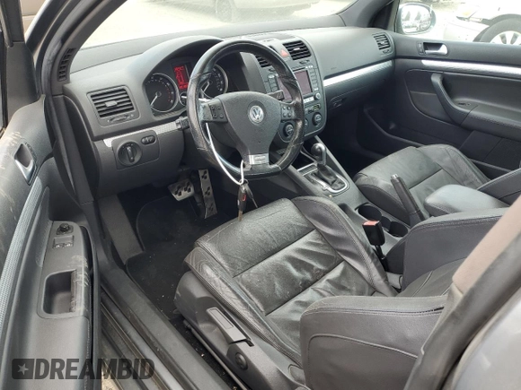 2008 Volkswagen R32 with VIN WVWKC71K28W019215, listed as a Copart auction lot 54602925 with 157,491 mi miles and Salvage Title. Bid and sale history available at DreamBid. Image 8.