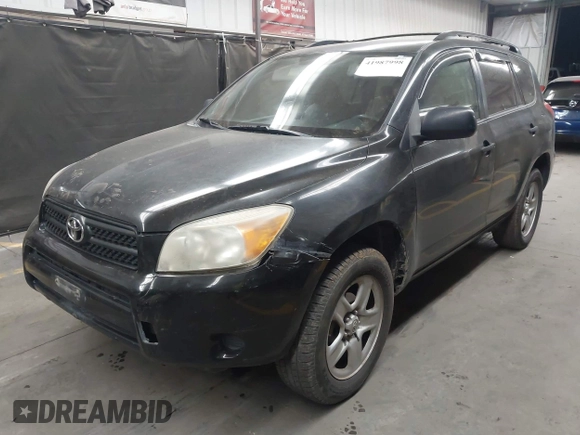2008 Toyota RAV4 with VIN JTMZD33V386074106, listed as a IAAI auction lot 41987998 with 219,053 mi miles. Bid and sale history available at carsss.com. Image 2.